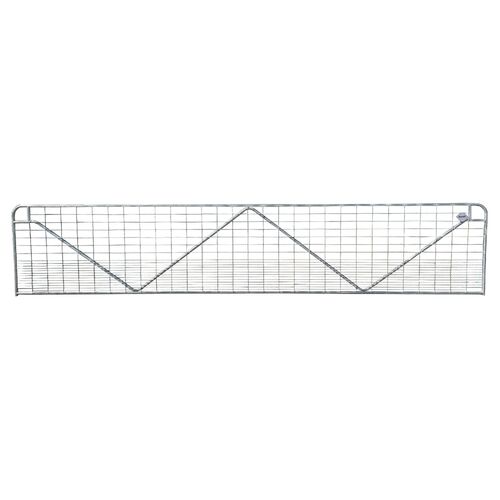 Feral Gate  W-stay 12' (3.6M x 1.8M)  w/Graduated Mesh Feral Exclusion Gate for Feral animals, dogs, pigs etc.
