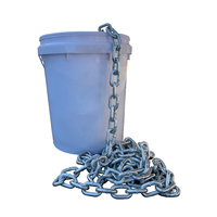50kg 8mm Hot Dipped Gal Commercial Chain Medium Link (approx 41m)