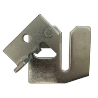 1x LOCKABLE CHAIN CATCH suit 6mm-8mm Chain - Zinc Secure Boundary Gate Farm Cattle Horse Latch