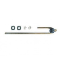 1x LI-LO GUDGEON 400mm (LLG400) Long Through-Post Adjustable Gate Return Pin