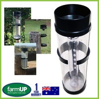 RAIN GAUGE PRO UV Stabilised 250mm 10 inch - Farming Garden Water Weather New AU