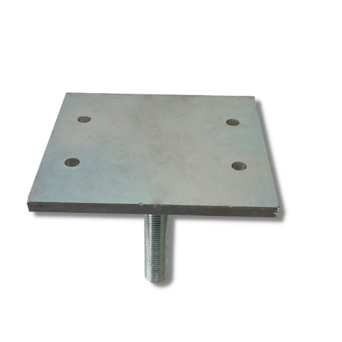  LARGE STRAIGHT POST PLATE - HDG