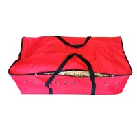 RED HAY BALE BAG Zipper Carry Storage Water Ski Wake Board Camping Horse Riding Gear Large