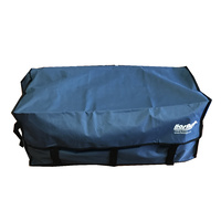BLUE HAY BALE BAG Velcro Fastener Carry Storage Water Ski Wake Board Camping Horse Riding