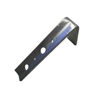 1x STAY ADAPTOR BRACKET 5mm - Timber Steel Post Pipe