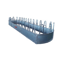 Double Large Square Bale Feeder - Cattle Horse Heavy Duty
