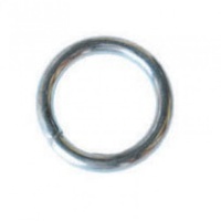 100x STEEL RING 36mm x 6mm Blue Zinc - Latch Steel Weld Utility Fence Trailer