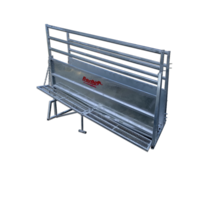 Adjustable Loading Ramp with Walk Way