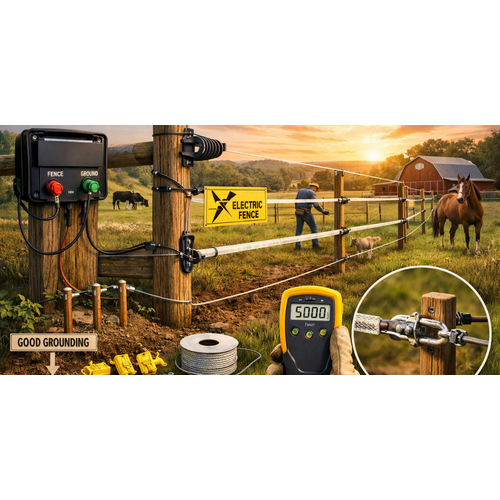 How To Set Up An Electric Fence: Step-By-Step Guide